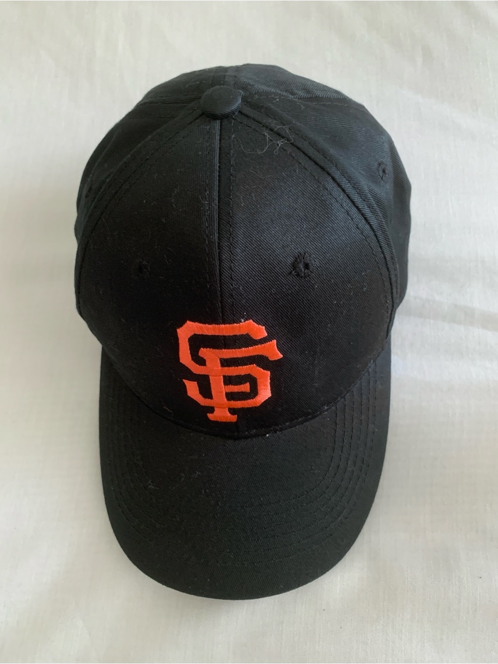 OC Sports San Francisco Giants Bank of America Promo Hat Black Orange Cap